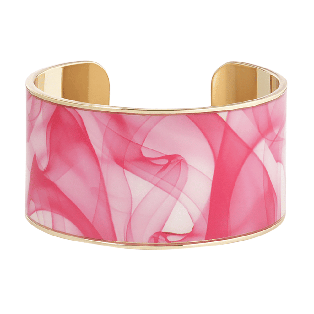 Pina Cuff Bracelet - Cabaret Pink