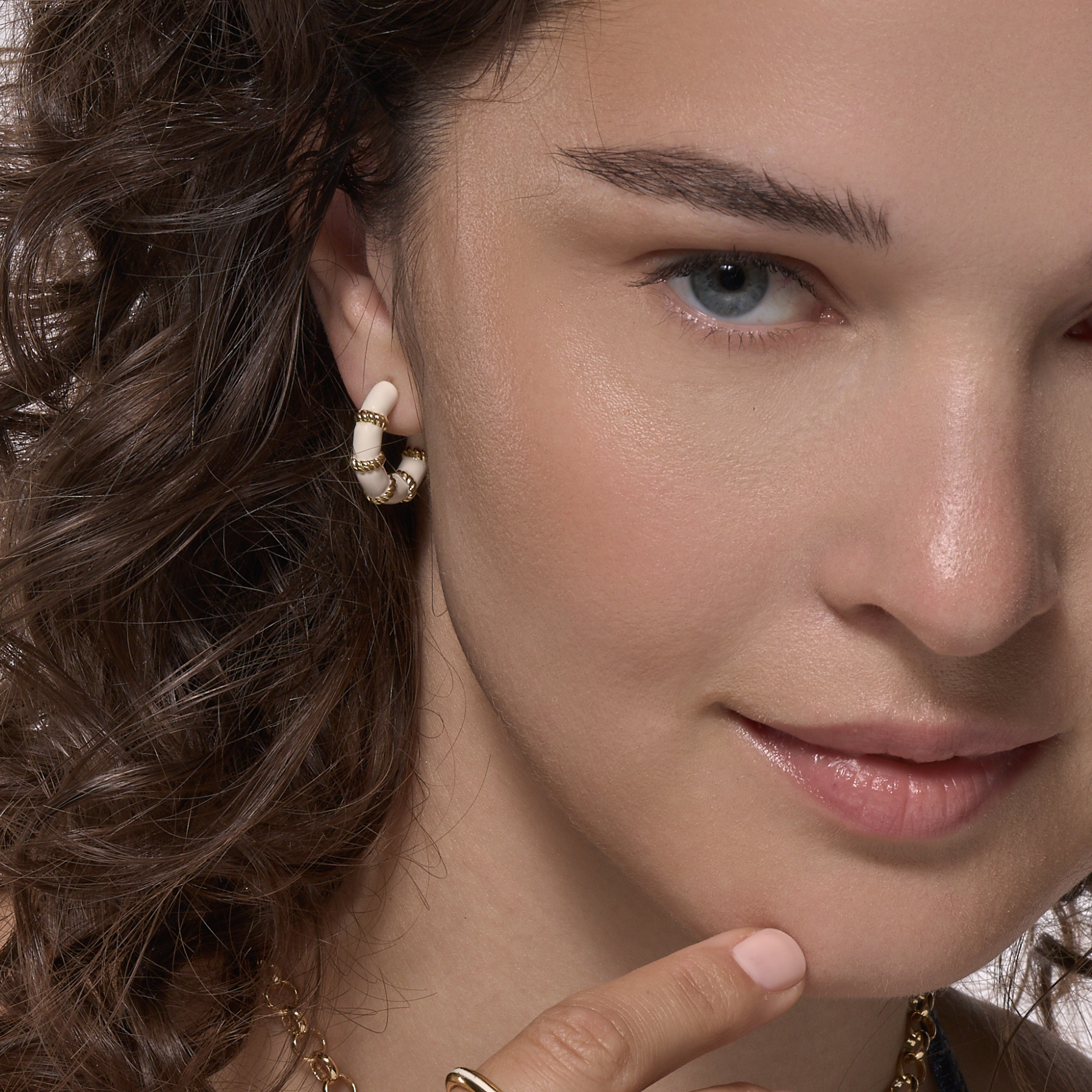 Créoles Eole - Blanc Sable