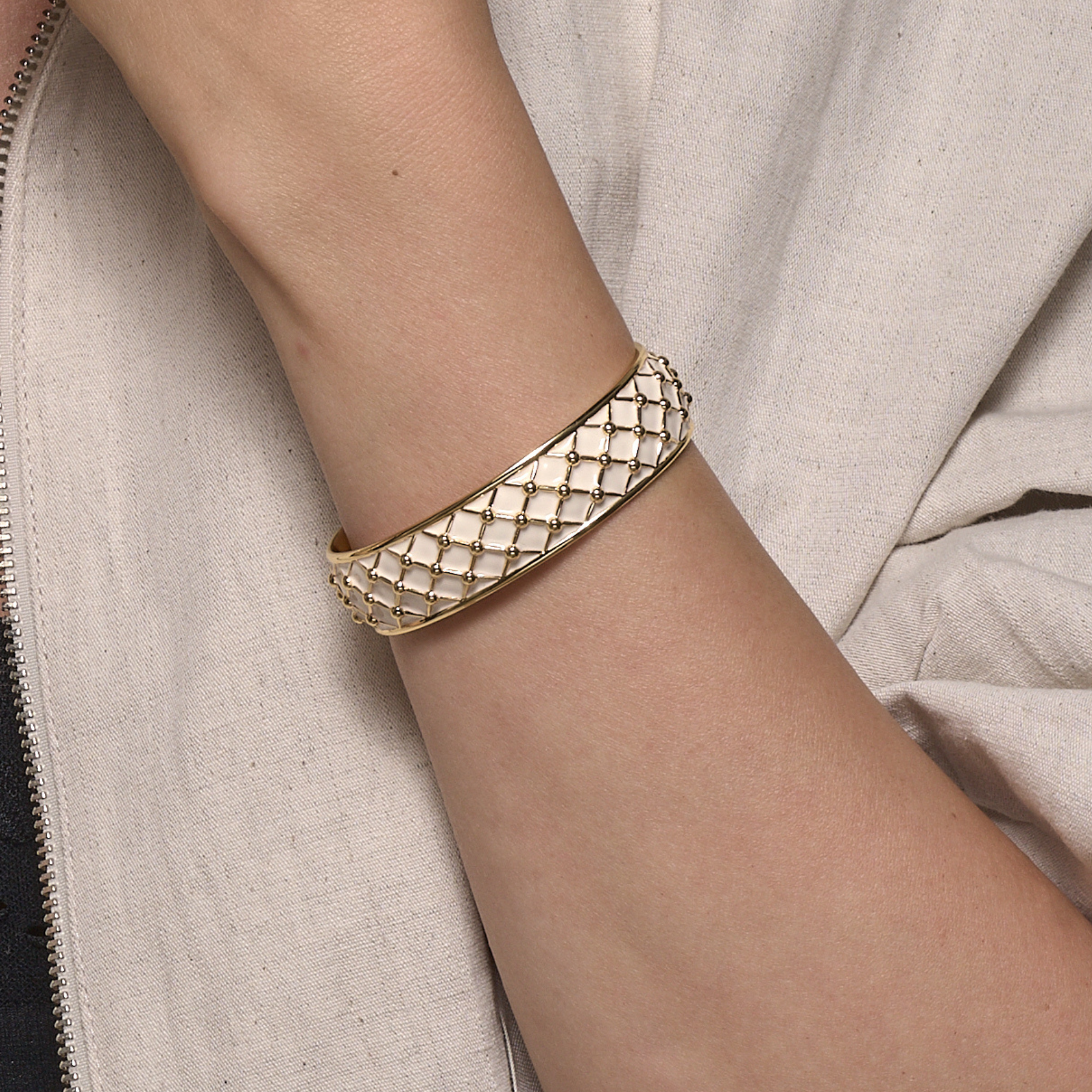 Jonc Vénus - Blanc Sable