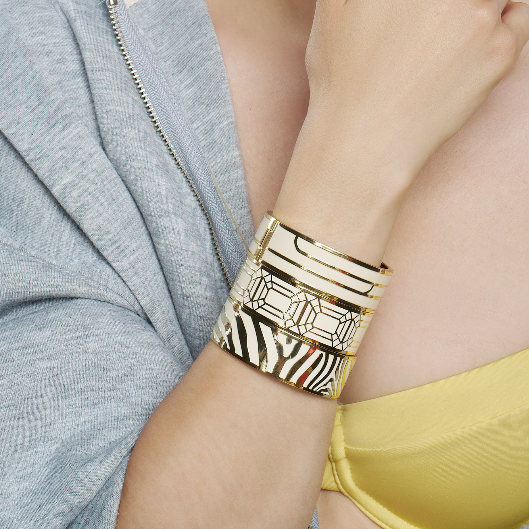 GEM Bracelet - Sand White