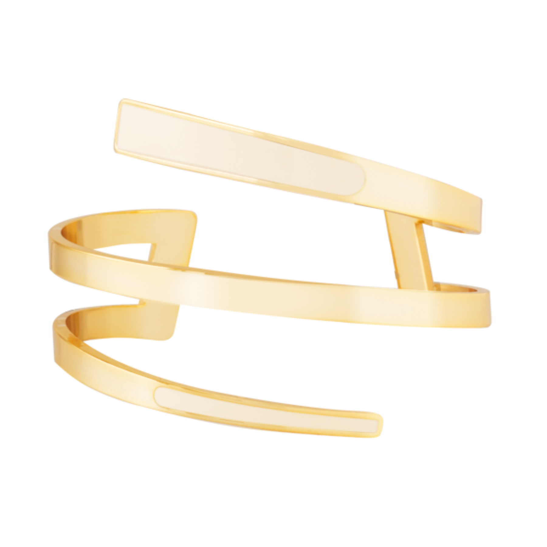 Tara Cuff Bracelet - Sand White
