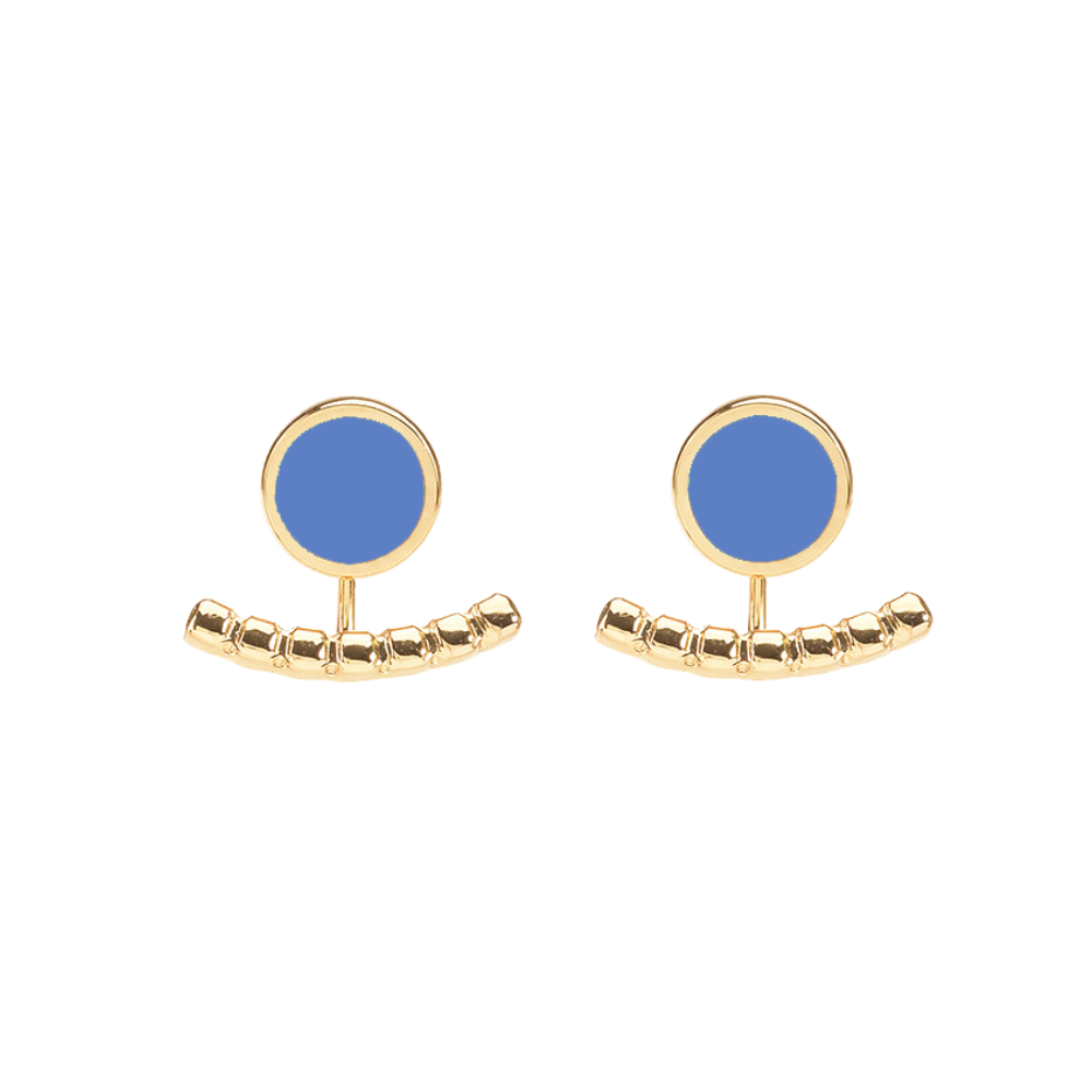 Comete earrings - Mykonos Blue