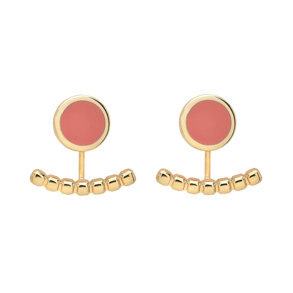 Comete Earrings - Ispahan Pink